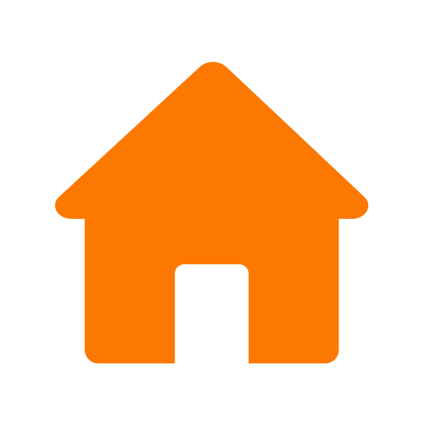 An icon of a house in orange.